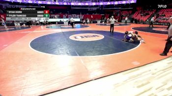 3A 120 lbs Champ. Round 1 - Tyler Tiancgo, Downers Grove (North) vs Ryan Dorn, Barrington