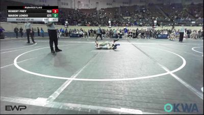 70 lbs Round Of 16 - Robert Frey, Prodigy Elite Wrestling vs Mason Londo, Keystone Kids Wrestling Club