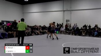 220 lbs Quarterfinals (8 Team) - Noah Wenzel, Dynasty vs Jaylen Ignacio, Oklahoma Black Ops