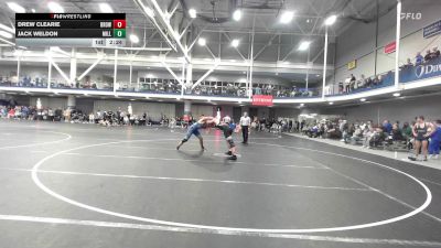 174 lbs Round Of 32 - Drew Clearie, Brown vs Jack Weldon, Millersville - UnAttached