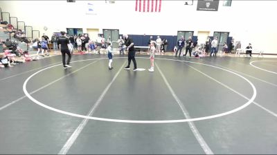 59 lbs Champ. Round 2 - Montagne Melstrand, WI vs Owen Sorensen, MN