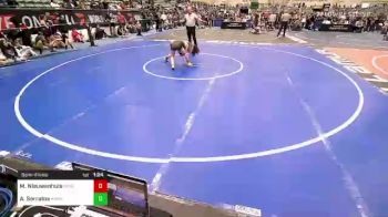 98 lbs Semifinal - Madison Nieuwenhuis, MIGRTC vs Alicia Serratos, Hawkeye WC