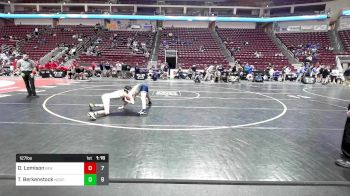 127 lbs Round Of 16 - Dawson Lomison, Bald Eagle Area vs Tanner Berkenstock, Notre Dame - GP