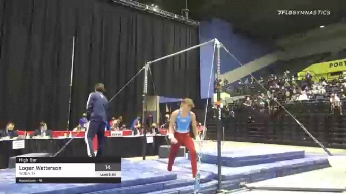 Logan Watterson - High Bar, WOGA TX - 2021 USA Gymnastics Development ...