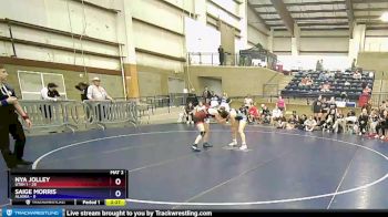 140 lbs Round 2 (3 Team) - Nya Jolley, Utah 1 vs Saige Morris, Alaska