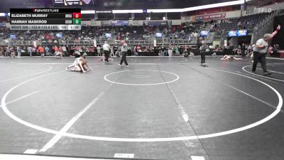 122.8-133.8 lbs Consi Of 16 #2 - Elizabeth Murray, Arkansas Elite vs Hannah Maskrod, Ozark