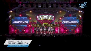 University All Stars - Saphire Squadron [2023 L1 Junior - D2 - Small - B] 2023 Spirit Sports Palm Springs Grand Nationals