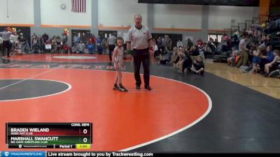 PW-5 lbs Cons. Semi - Braden Wieland, Indee Mat Club vs Marshall Swancutt, Big Game Wrestling Club