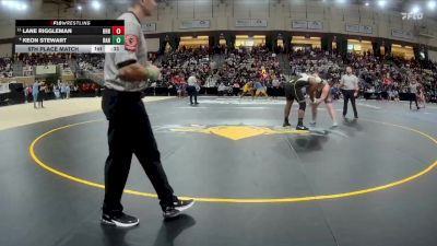 285-2A/1A 5th Place Match - Keon Stewart, Randallstown vs Lane Riggleman, Brunswick