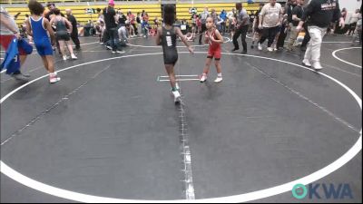 52 lbs Rr Rnd 2 - Emmalyn Gibson, Wolfpak Wrestling vs Nova Wright, D3 Wrestling Cluib
