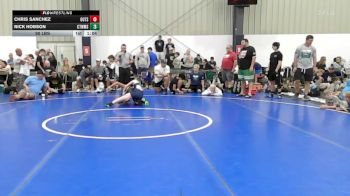 90 lbs Rr Rnd 2 - Chris Sanchez, Outsiders Wrestling Club - K8 vs Nick Hobson, CT Whale - K8