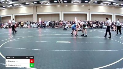 175 lbs Round Of 128 - Jose Cordova, EL Paso Sundevils vs Frankie Stevenson, Hesperia WC