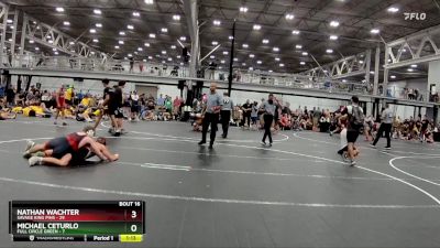 150 lbs Round 4 (8 Team) - Nathan Wachter, Savage King Pins vs Michael Ceturlo, Full Circle Green