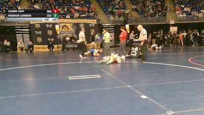 65 lbs Consy 3 - Casen Taff, Nazareth vs Hudson Lorson, State College