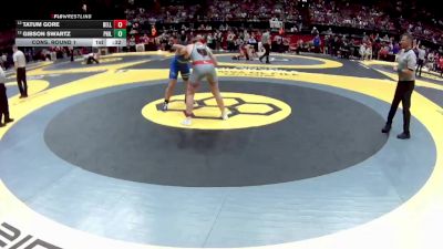 D2-190 lbs Cons. Round 1 - Gibson Swartz, Philo vs Tatum Gore, Bellevue
