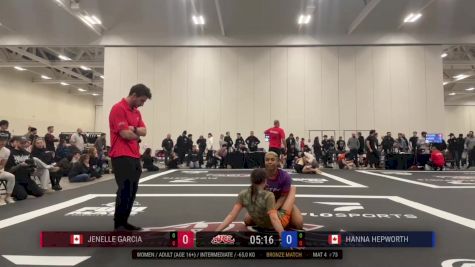 Jenelle Garcia vs Hanna Hepworth 2025 ADCC Niagara Open