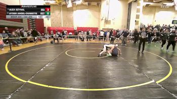 150 lbs Consi Of 8 #2 - Alex Szynal, Bristol Eastern vs Ayden Angel-Ouimette, Woodstock Academy
