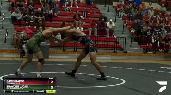 157 lbs Finals (2 Team) - Brayden Lucas, Oklahoma Boys vs Gavin Ramos, Texas Boys