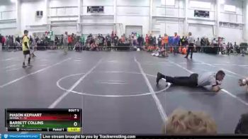 56 lbs Round 2 (8 Team) - Mason Kephart, Revival Y vs Barrett Collins, VA Elite