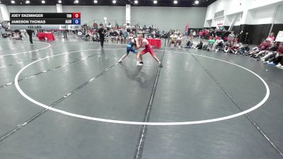 132 lbs Joey Enzminger, Team North Dakota vs Jameson Thomas, Team Alabama