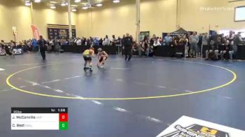 95 lbs Prelims - Jake McConville, United vs Christian Best, Carlisle