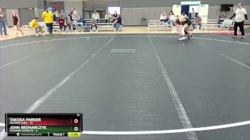 100 lbs Round 3 (10 Team) - Takoda Parker, Machine Shed vs John Bednarczyk, Hanover Hawkeye