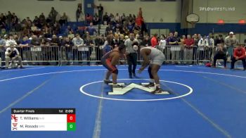 285 lbs Quarterfinal - Tyrek Williams, New Bedford vs Manny Rosado, Walpole