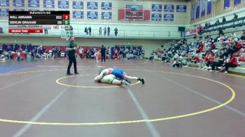 184 lbs Cons. Round 2 - Will Abrams, Southwestern Oregon Community College vs Deklin Graham, Eastern Oregon University (OR)