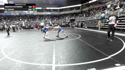 128 lbs Quarterfinal - Brenton Patterson, Bearcats vs Sy Stoute, Ndwa
