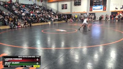 N-8 lbs Cons. Semi - Grady Gilbert, DC Elite vs Landon Forkner, LMWC