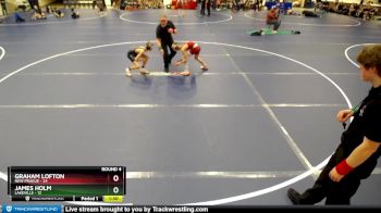 80 lbs Round 4 (6 Team) - James Holm, Lakeville vs Graham Lofton, New Prague