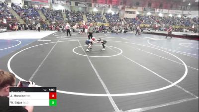 54 lbs Round Of 32 - Jayce Moralez, Pirates vs Wayne Bajza, Bald Eagle Wrestling