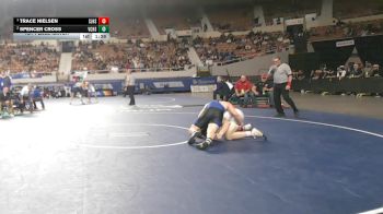 192-D4 1st Place Match - Trace Nielsen, St. Johns High School vs Spencer Cross, Valley Christian High School