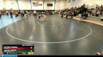 170 lbs Placement - Miguel Garcia, Fort Collins vs Cutter Trabing, Laramie