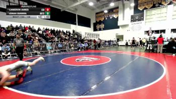 138 lbs Quarterfinal - Jonah Guerra, Montclair vs Cameron James, Centennial (Corona)