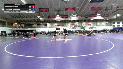 145 lbs Champ. Round 2 - Sarina Bertram, Missouri Valley College vs Haidyn Snyder, Grand View