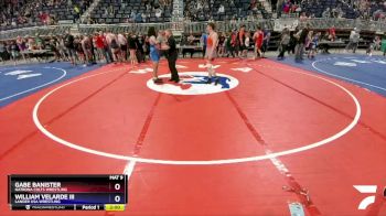190 lbs Round 2 - Gabe Banister, Natrona Colts Wrestling vs William Velarde Iii, Lander USA Wrestling