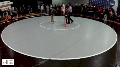 120 lbs. Cons. Round 2 - Maliya Davis, Francis Howell Central vs Antonina `Ant` Militello, Brentwood