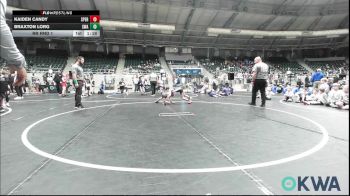 65 lbs Rr Rnd 1 - Kaiden Candy, Sperry Wrestling Club vs Braxton Lorg, Shelton Wrestling Academy
