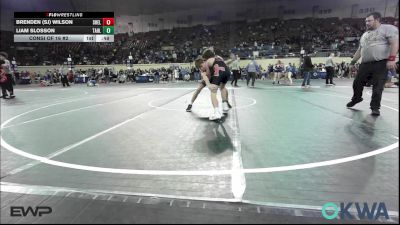 119 lbs Consi Of 16 #2 - Brenden (Sj) Wilson, Shelton Wrestling Academy vs Liam Slosson, Tahlequah Wrestling Club