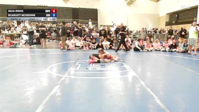 60 kg Rr Rnd 3 - Julia Risha, NewWhale Pink - Girls vs Scarlett McKeown, Lady Assassins - Girls