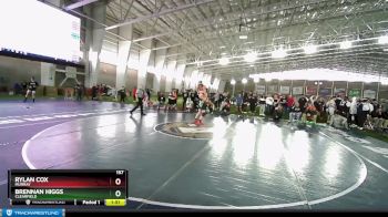 157 lbs Champ. Round 2 - Rylan Cox, Murray vs Brennan Higgs, Clearfield