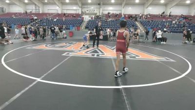 70 lbs Cons. Sub-semis - Ayden Cruz, Vasky Bros Wrestling vs Steven Martinez, III, Las Animas Wrestling Club