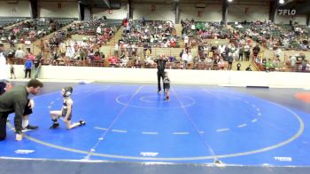 40 lbs Rr Rnd 1 - Jean Yun, Pope Junior Wrestling Club vs Chandler Pounds, Slate Wrestling Academy