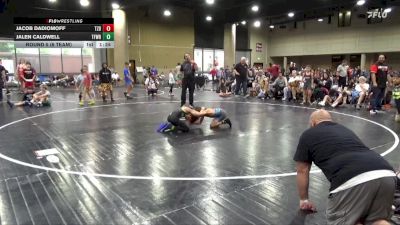 65 lbs Round 5 (6 Team) - Jacob Dadiomoff, Tasmanian Devils vs Jalen Caldwell, The Factory Wrestling