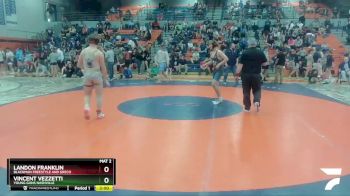 160 lbs Semifinal - Landon Franklin, Blackman Freestyle And Greco vs Vincent Vezzetti, Young Guns Nashville