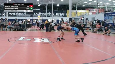 105 lbs Rr Rnd 3 - Mason Hartrum, Grit Mat Club - MS vs Torren Neuhard, Dueling Bandits - MS