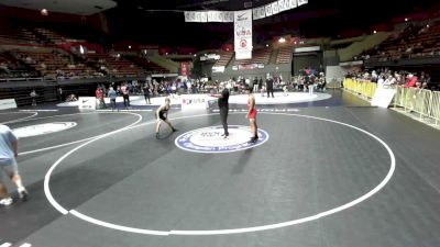 120 lbs Cons. Quarters - Trent Kessler, Mad Dawg Wrestling Club vs Antonio Castro, South San Francisco Gator WC