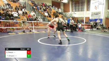 132 lbs Quarterfinal - Tigran Greyan, St. John Bosco vs Garrett Reece, Regis Jesuit