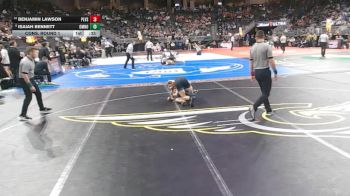 Cons. Round 1 - Benjamin Lawson, Papillion-LaVista South vs Isaiah Bennett, Omaha North